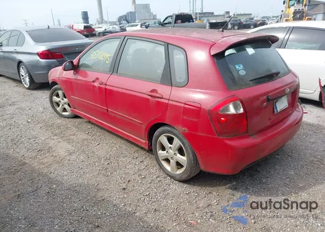 2007 Kia Spectra5 Sx из США, поврежденный, VIN KNAFE161775009225